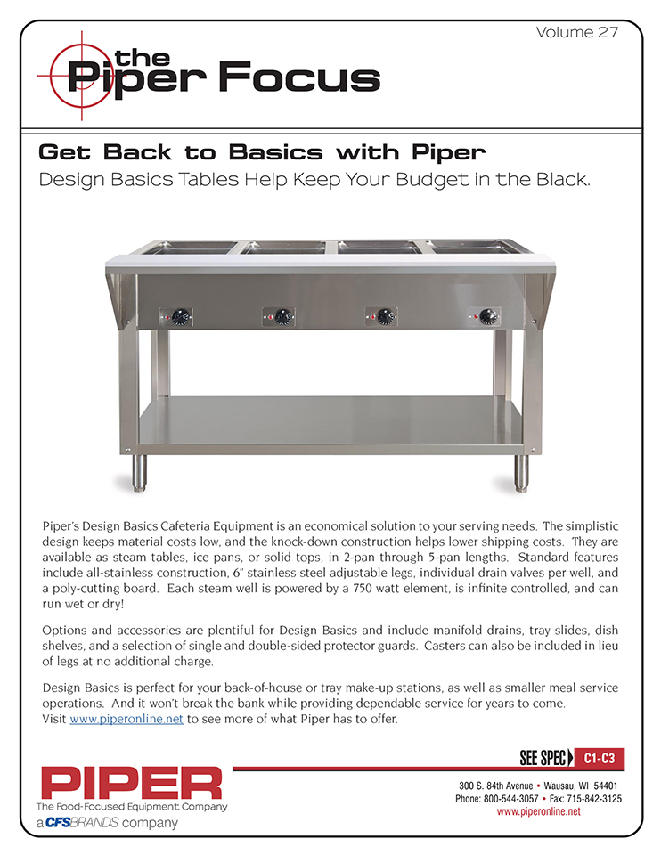 Piper Focus - Keep your budget in the black.